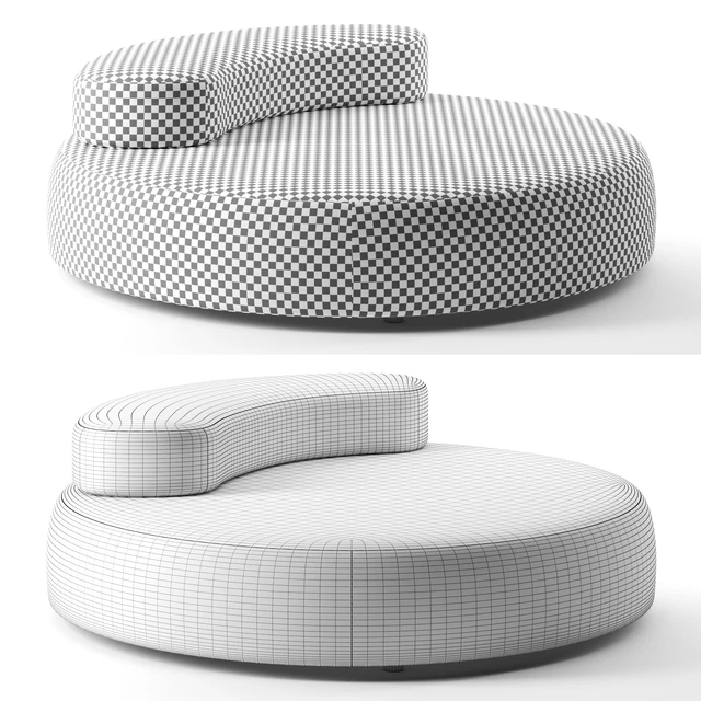 Bubble Rock sofa by Living Divani — Descargar
