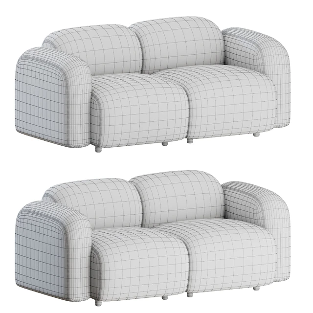 Swell Sofa 2 Seater by Normann Copenhagen — Descargar