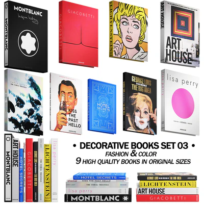 032 Decorative books set 03 fashion 00 — Вид 1