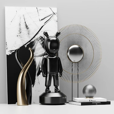 decor set black 01 — Ver 1