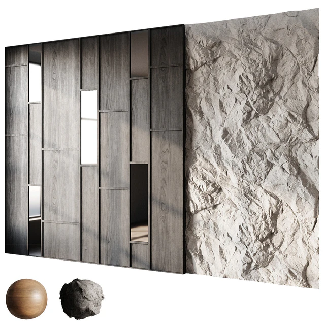 Headboard 3d Wall Panel 15 — Descargar
