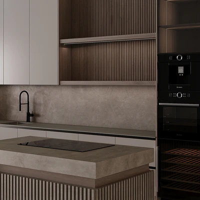 Modern style kitchen 56 — Ver 4
