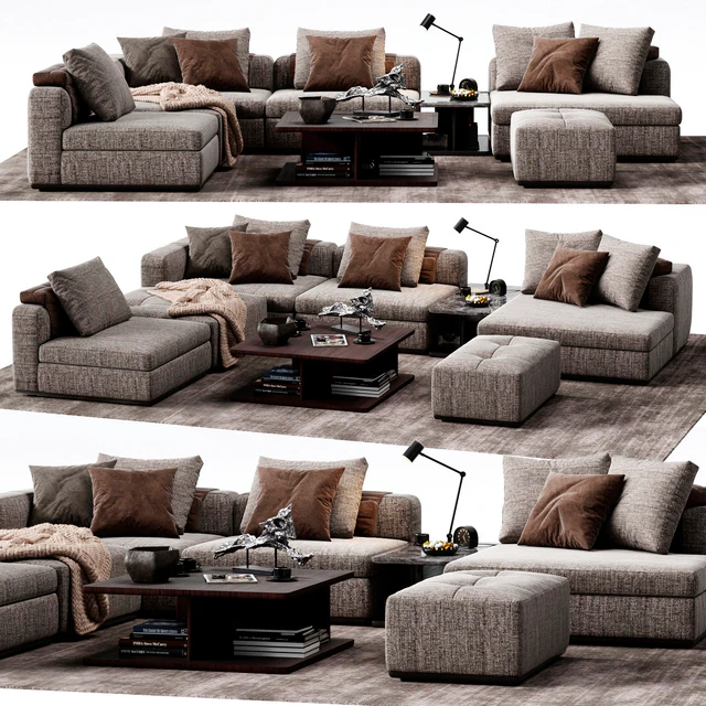 Molteni & C ALBERT Corner Sofa — Descargar