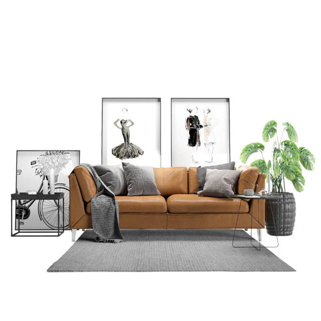 Scandinavian living set. Ikea Stockholm. — Descargar