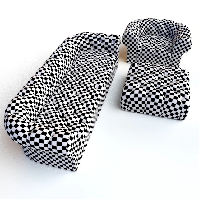 Asnaghi Magnum sofa & armchair & pouf — Descargar