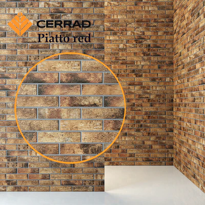 Плитка Cerrad Piatto red — Вид 1