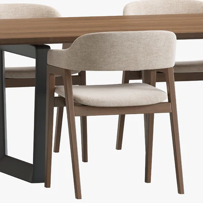 Article Savis chair and Bolero table — Ver 3