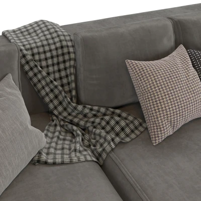 Corner sofa Industrial Loft — Ver 2