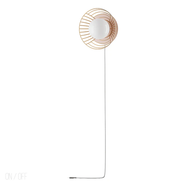 Pink Linework Metal Wall Sconce — Descargar