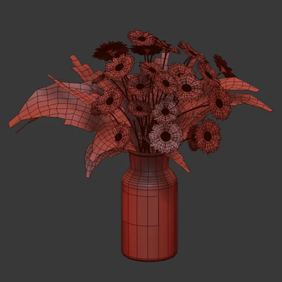 Bouquet with camomiles. — Ver 4