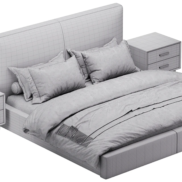 Italian minimalist bed — Descargar