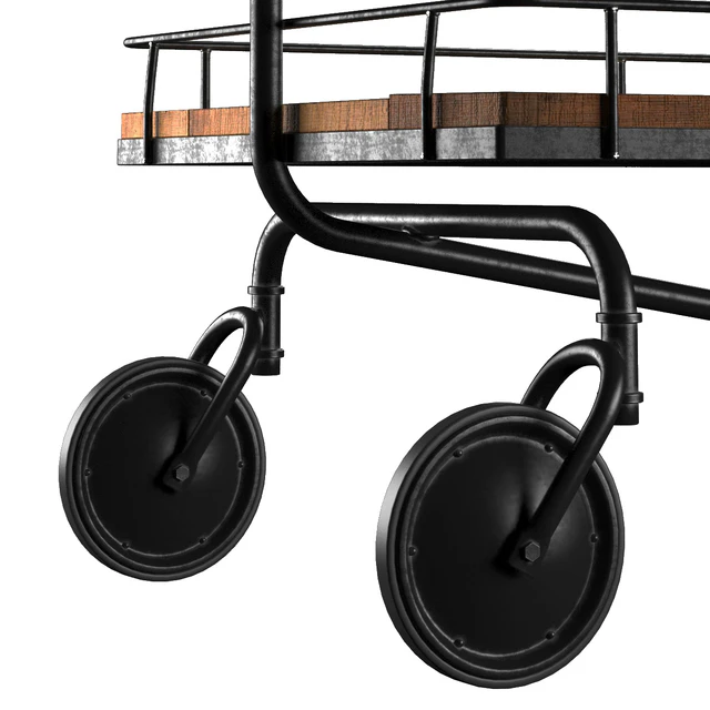 bar trolley Restoration Hardware — Descargar