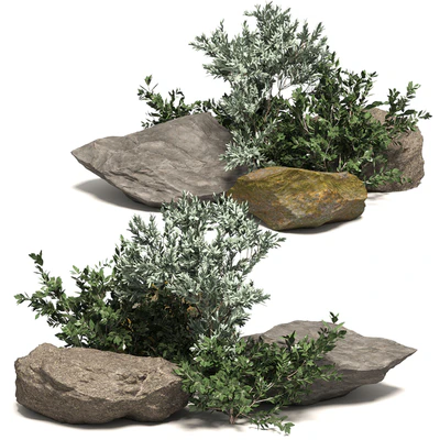 Stone+Bush Pack 8 — Вид 1