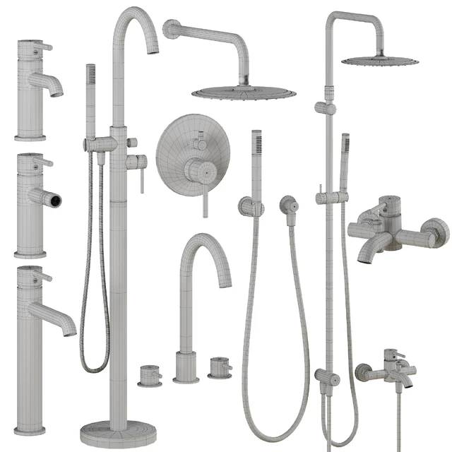 Faucets and showers Damixa Scandinavian Pure set — Descargar