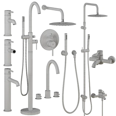 Faucets and showers Damixa Scandinavian Pure set — Ver 3