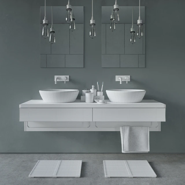 Bathroom Set - vol.001 — Скачать