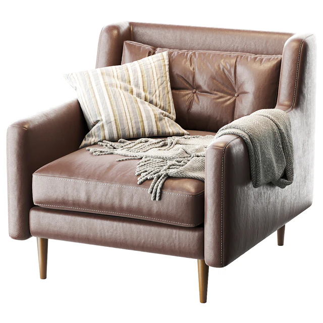 Crosby Mid-Century Armchair — Descargar