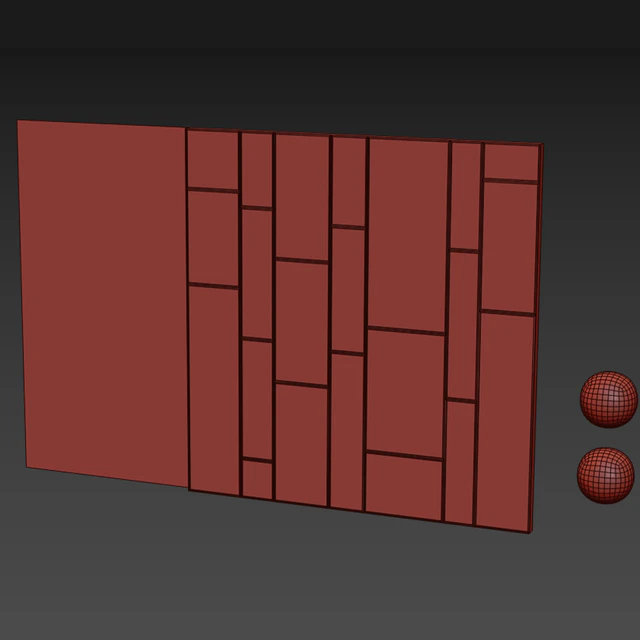 Headboard 3d Wall Panel 15 — Descargar