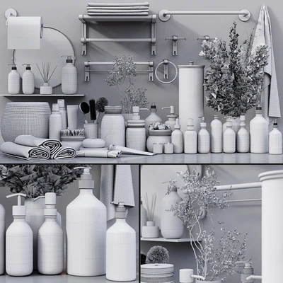 Collaction Bathroom Accessories Vol 4 — Ver 3