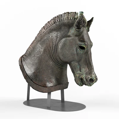Hellenistic Horse Head — Ver 1