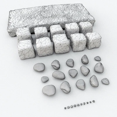 Set stones (dry and wet) — Ver 3