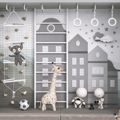Toys , decor and furniture for nursery 125 — Ver 4