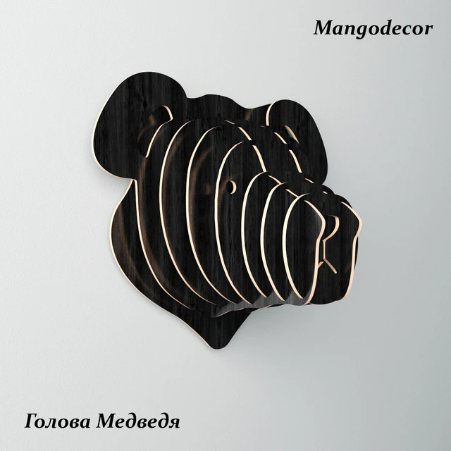 MANGO DECOR Голова Медведя — Скачать