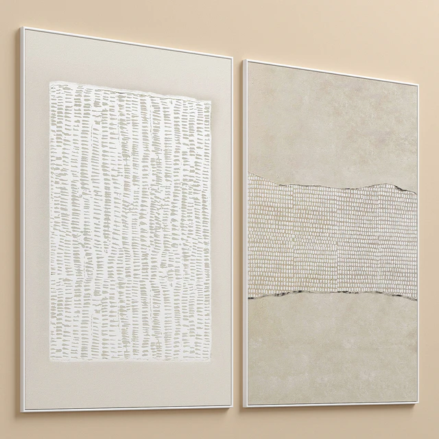 Large Mid-Century Abstract Wall Art C-607 — Descargar