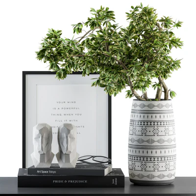 Decorative Set Green Bouquet - Set 45 — Вид 1