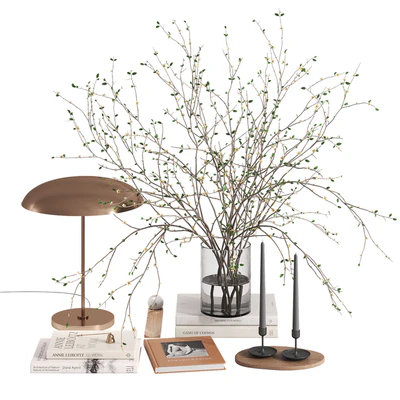 Decorative set with Solstice Ore Table Lamp — Вид 1