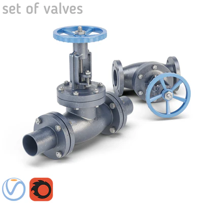 A set of valves — Ver 2
