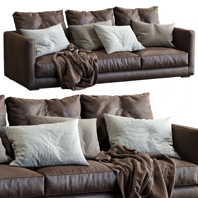 Leather Sofa Tango By Maras — Скачать