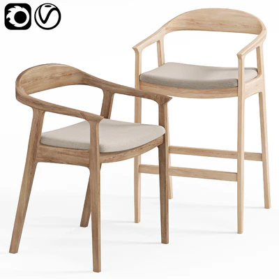 Sapporo Chair, Barolo Chair by deephouse — Ver 1