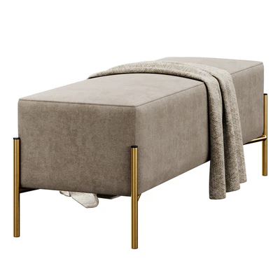 Ivor Upholstered Bench by Etta Avenue — Вид 4
