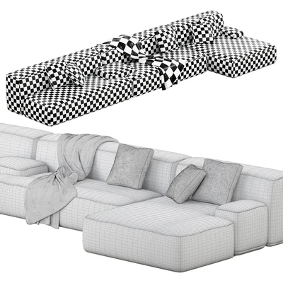 Lema Cloud Modular Sofa Set 12 — Ver 4