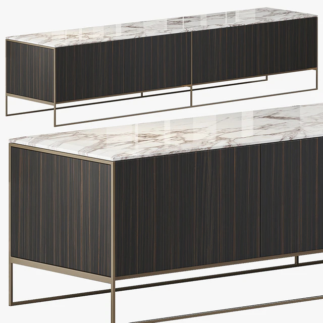 MINOTTI CALDER BRONZE LIVING HORIZZONTAL SIDEBOARD — Descargar