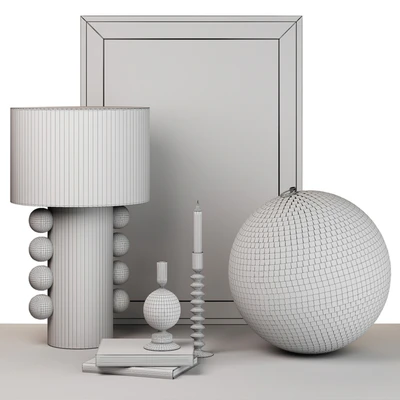 Decorative set with disco ball — Ver 3
