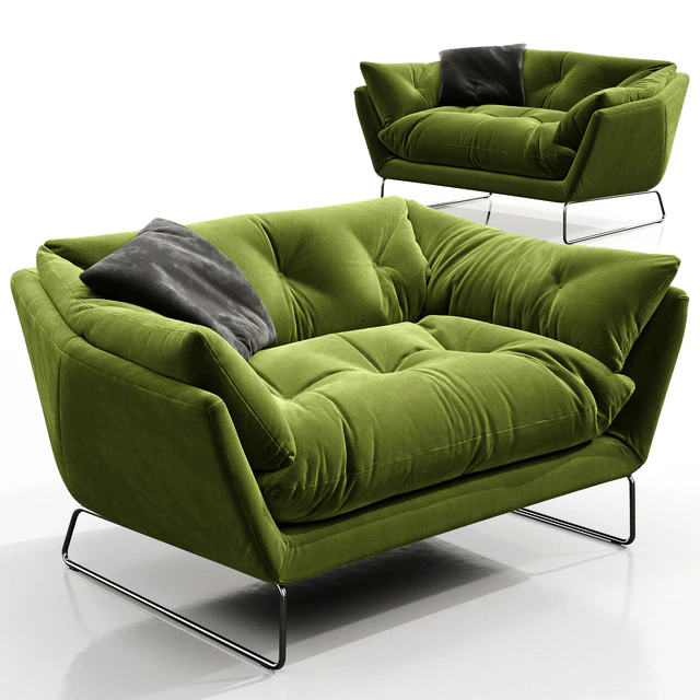Saba Italia New York Suite Chair — Скачать
