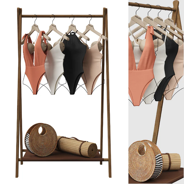 Set of swimwear and beach accessories for shop 002 — Descargar