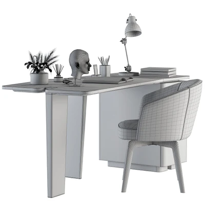 Minotti Jacob Writing Desk - Office Set 156 — Вид 2