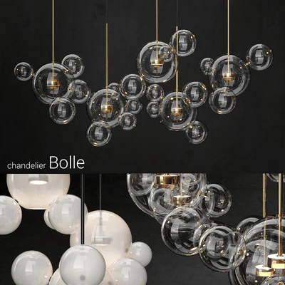 Chandelier Giopato & Coombes Bolle 24 lights 2 — Ver 1