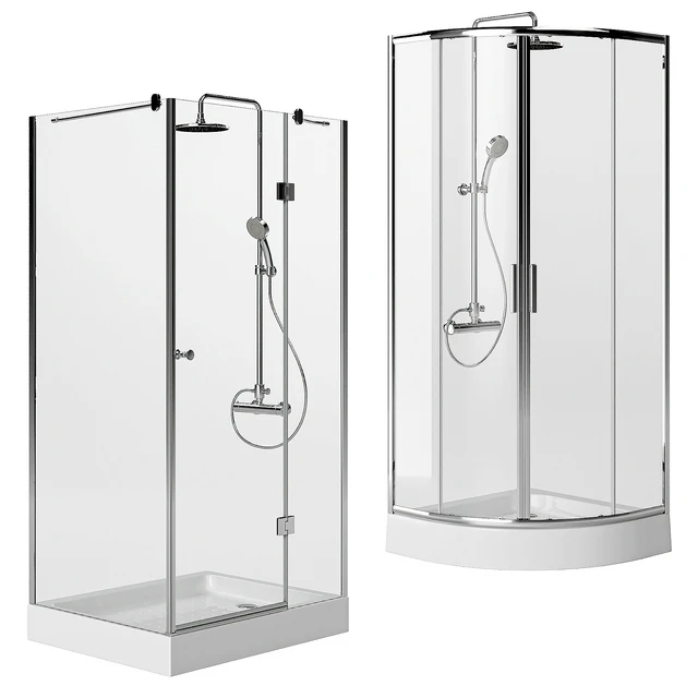 Shower cabins with trays STURM   Set 1 — Descargar