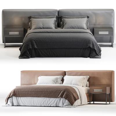 Brera Poliform Bed — Ver 3