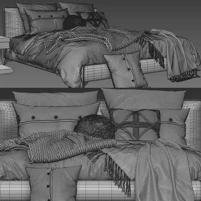 Meridiani Stone Up Bed — Вид 4