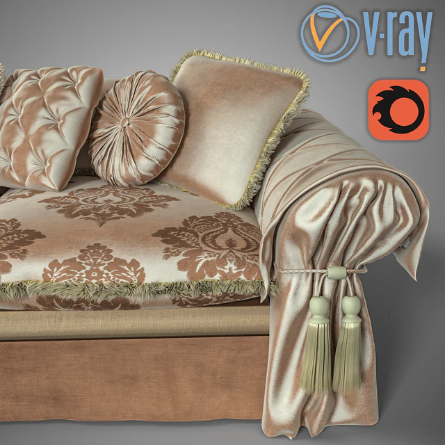 Sofa Ricci Long — Descargar