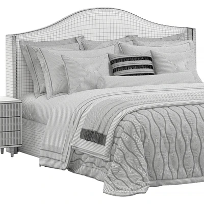 Hampton Headboard Bed — Ver 3