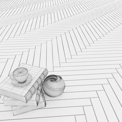 Parquet Polarwood Oak Elara White Matt — Ver 3