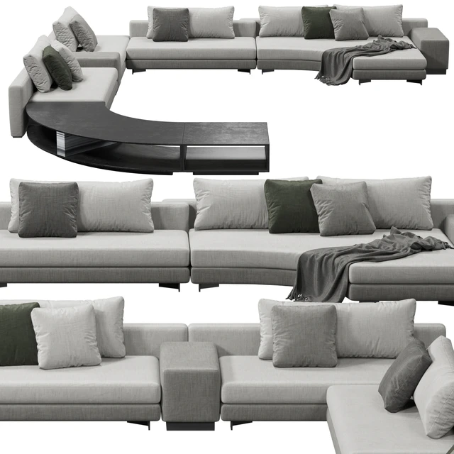 Minotti Daniels sofa — Descargar