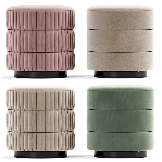 Cloud Nine Sherpa Ottoman Pouf — Descargar
