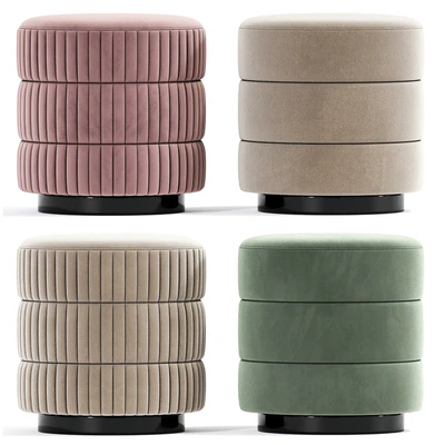 Cloud Nine Sherpa Ottoman Pouf — Ver 1